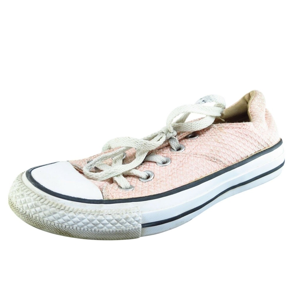 Converse All Star Women Size 5‎ M Shoes Pink Low Top Fabric